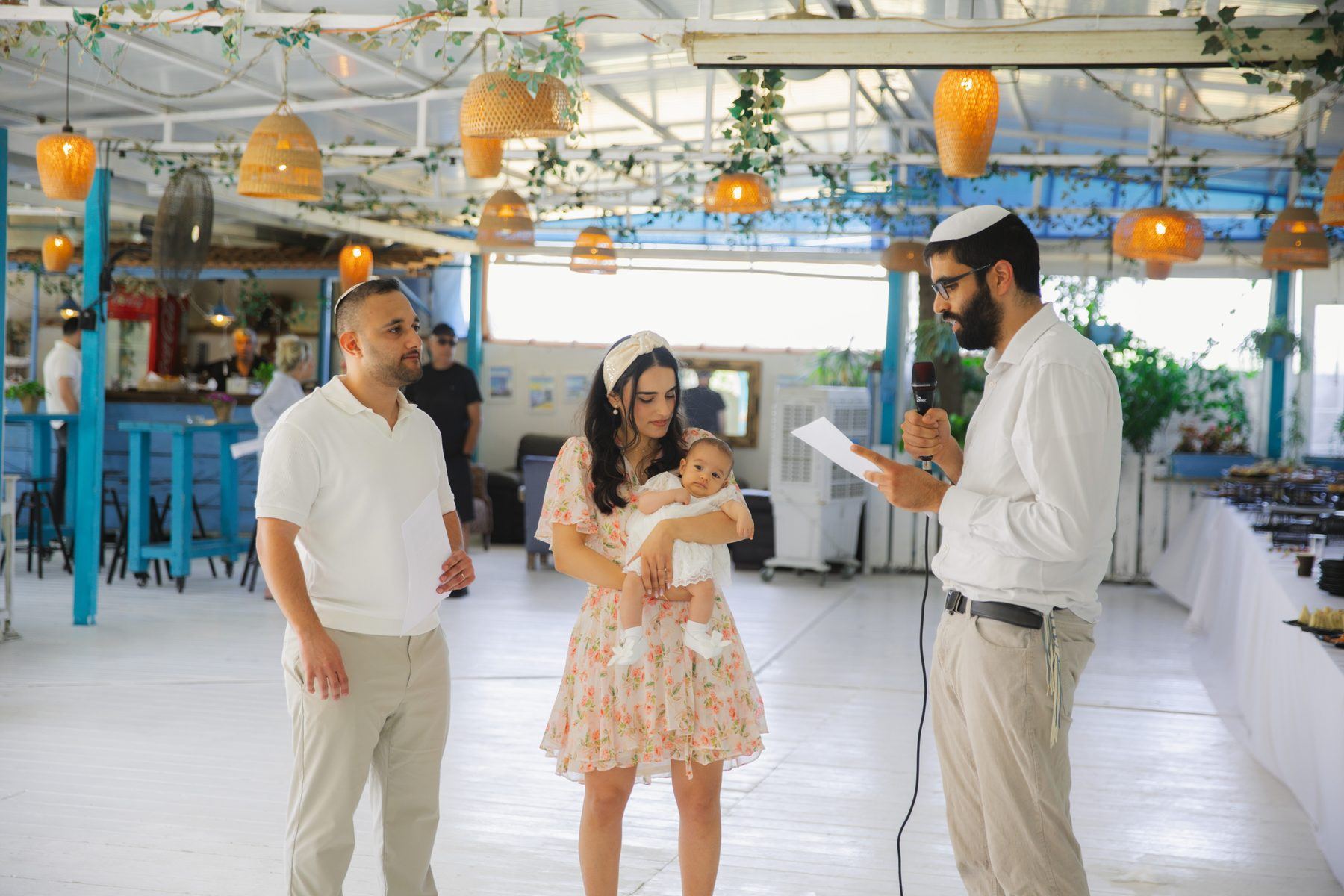 ברכות בבריתה באולם